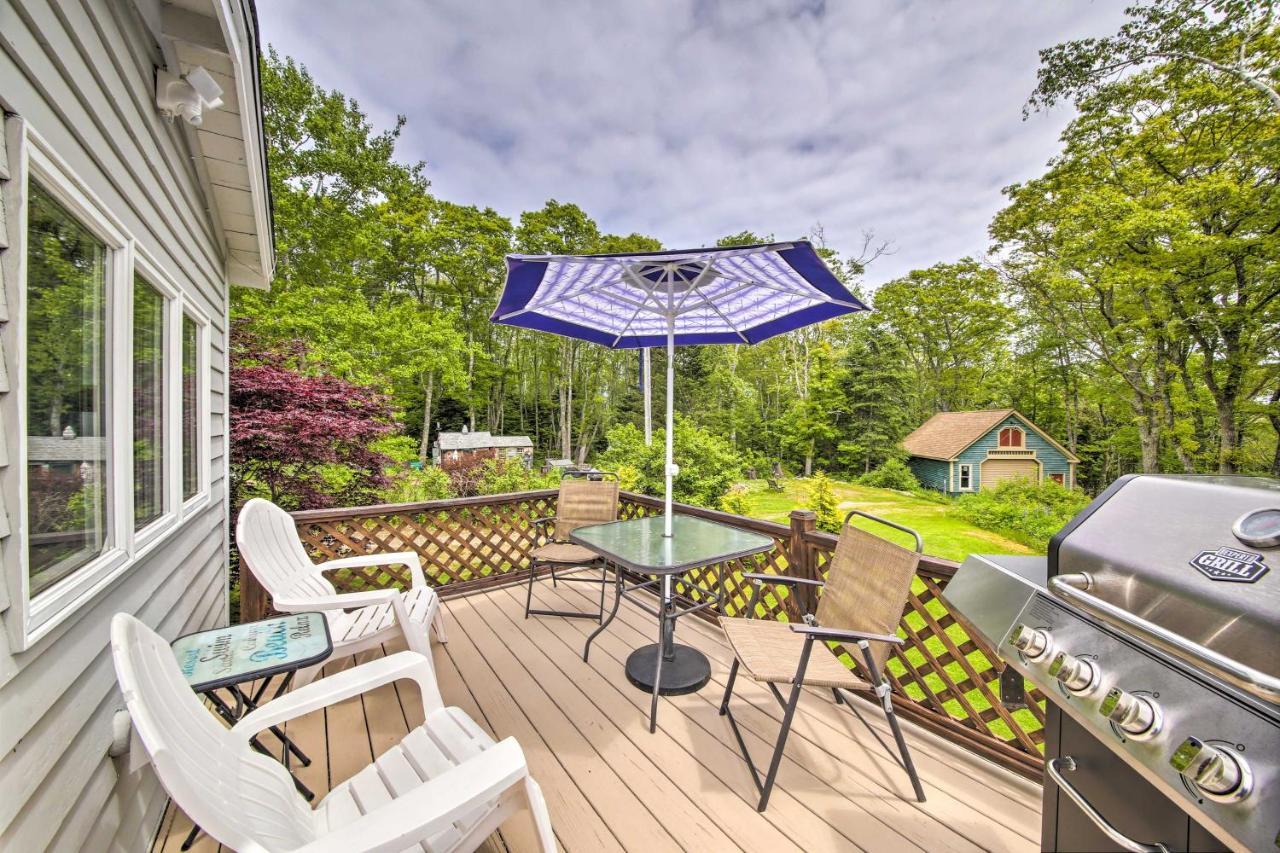 Charming East Boothbay Cottage With Large Yard! מראה חיצוני תמונה
