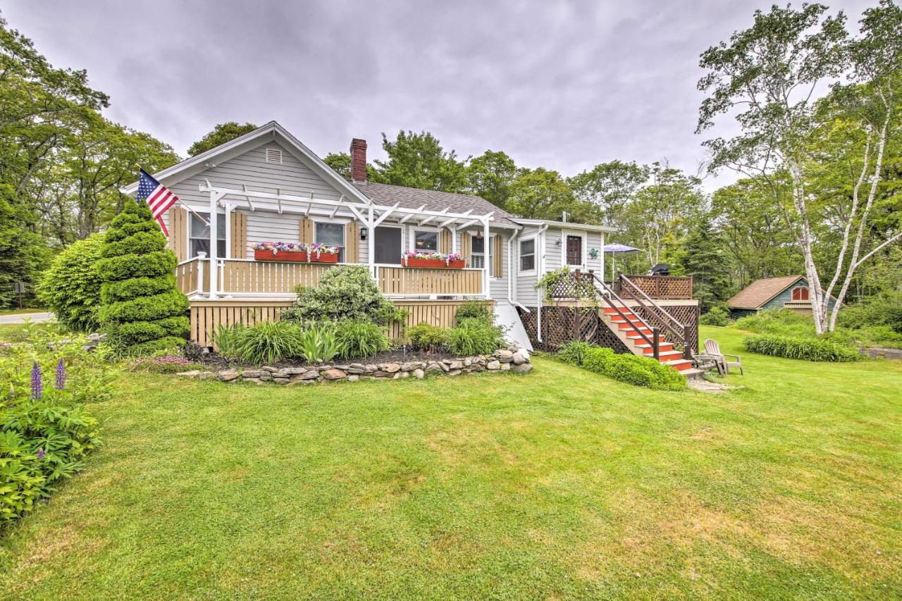 Charming East Boothbay Cottage With Large Yard! מראה חיצוני תמונה